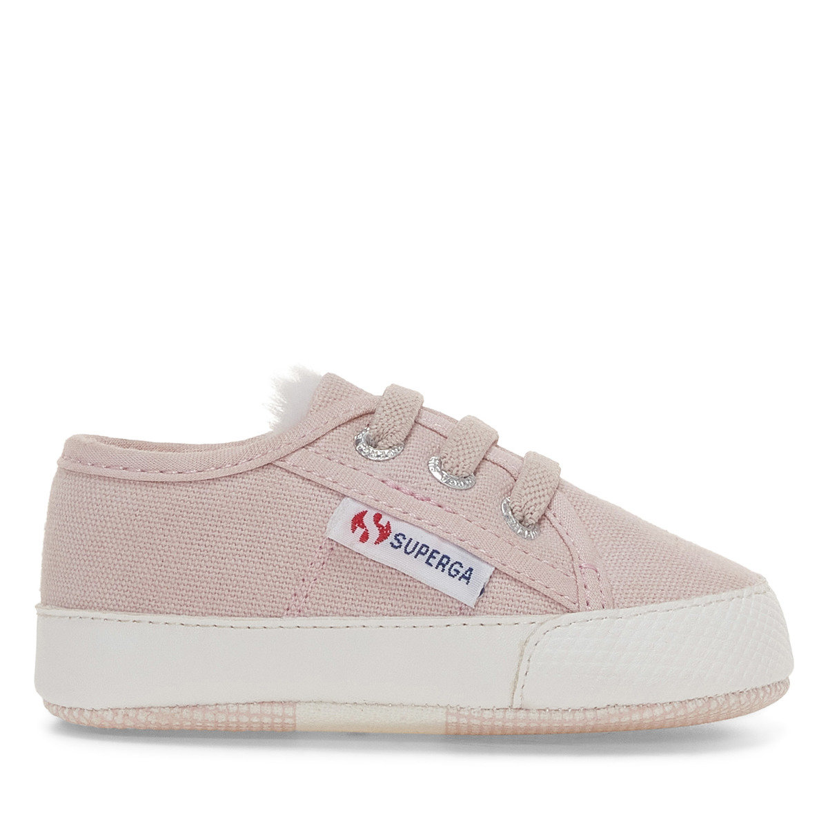 Superga 4006 Baby Ecofur - Violet Hushed f Avorio